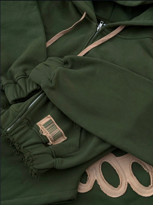 Hidden Moss Full Zip